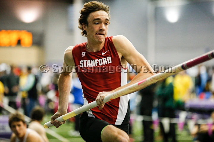 2015MPSFsat-011.JPG - Feb 27-28, 2015 Mountain Pacific Sports Federation Indoor Track and Field Championships, Dempsey Indoor, Seattle, WA.